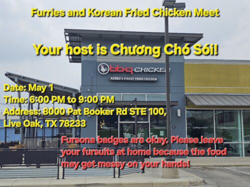 Furries and Korean Fried Chicken Meet