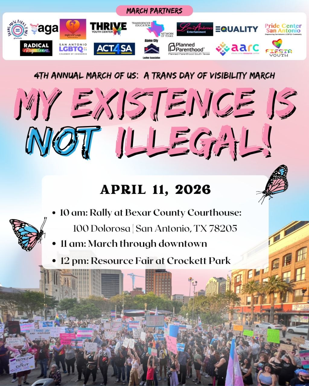 4th Annual March of Us: A Trans Day of Visibility March