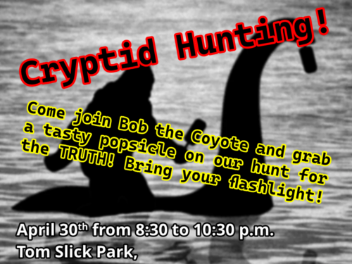 Cryptid Hunting: Paw-psicles at the Park