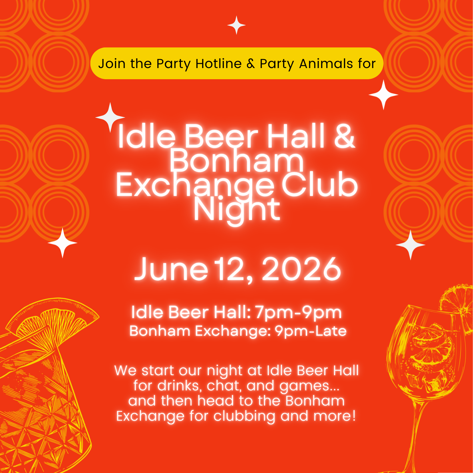 Idle Beer Hall & Bonham Exchange Club Night