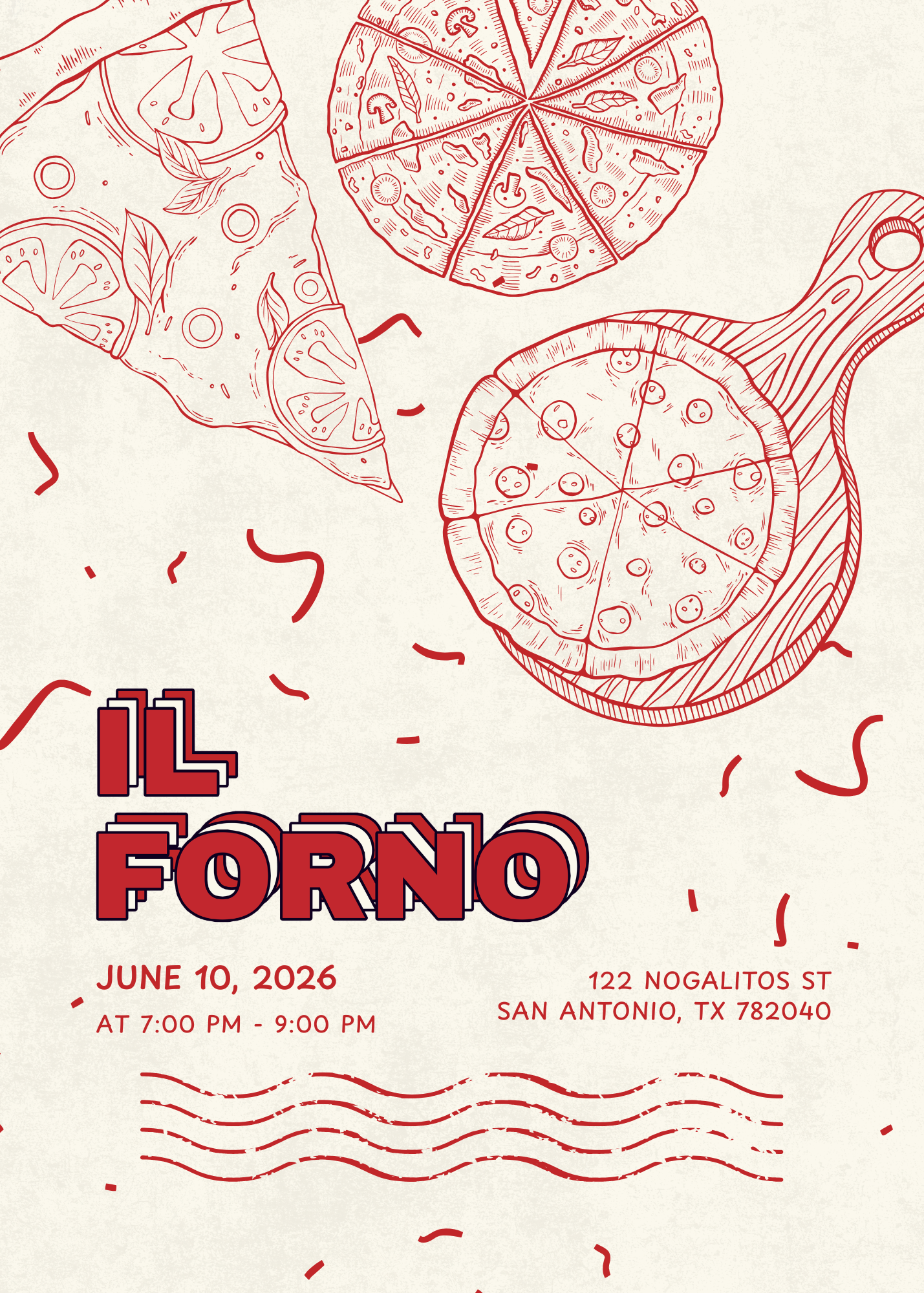 Pizza at Il Forno