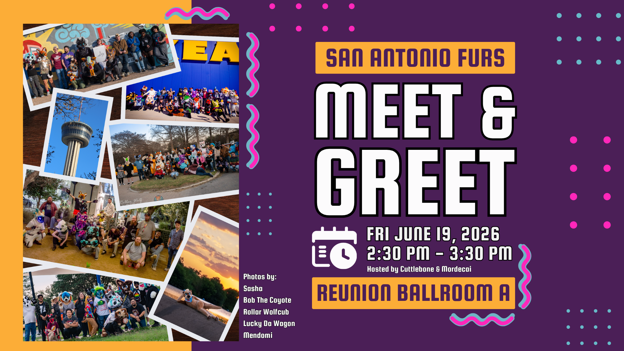 San Antonio Furs Meet & Greet @ Texas Furry Siesta