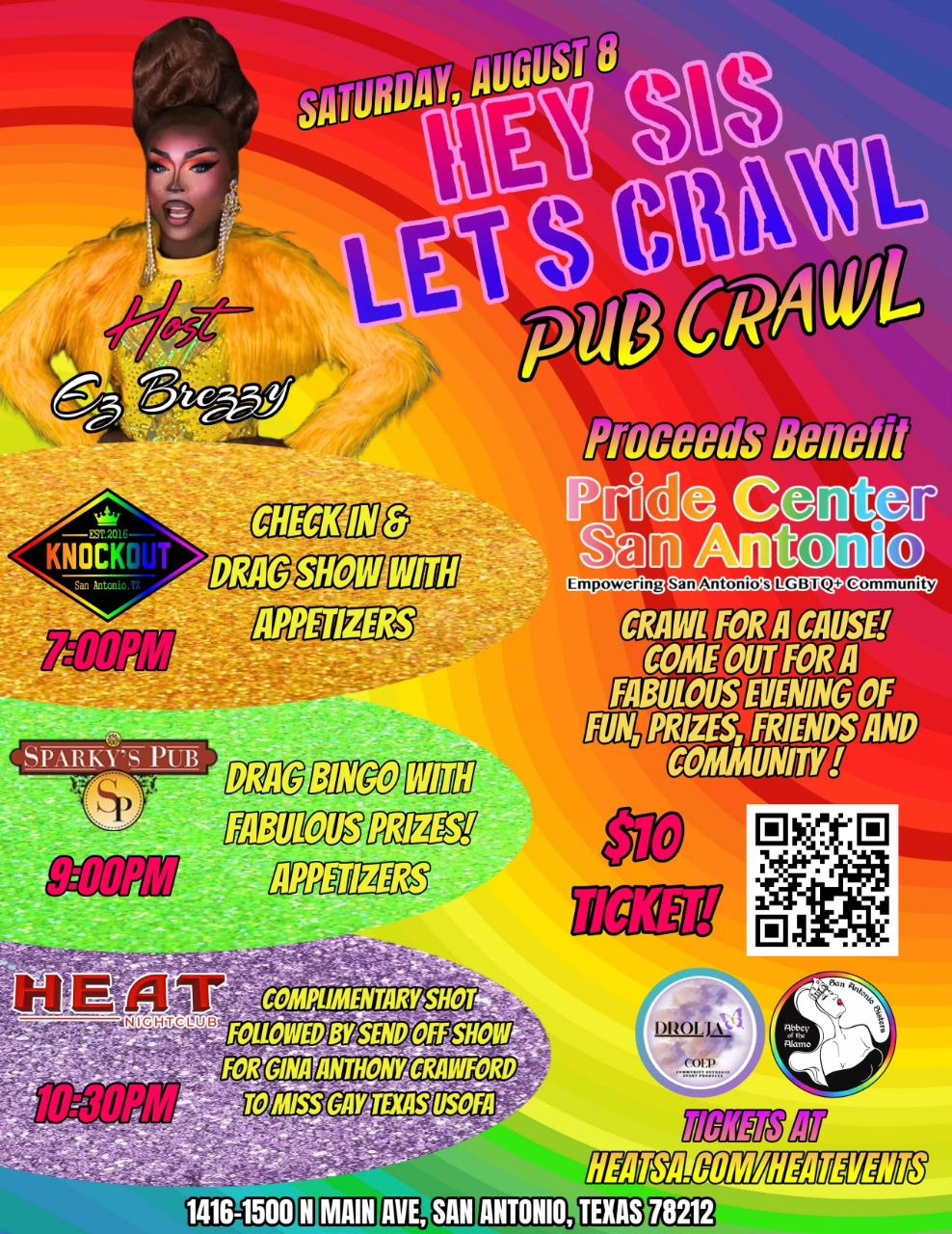 Hey Sis, Let's Crawl! Pub Crawl
