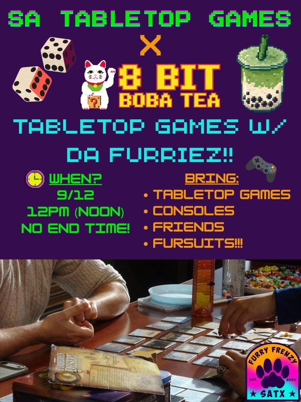 FFSATX x 8BBT x SA Tabletop Games